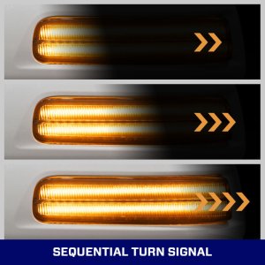 Toyota Tacoma Mirror Lights - FORM Lighting - LED Sequential Turn Signal - Smoked - 2012